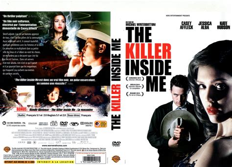 Jaquette Dvd De The Killer Inside Me Cin Ma Passion