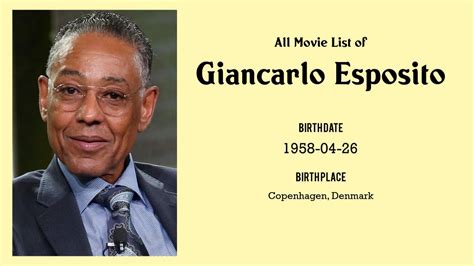 Giancarlo Esposito Movies List Giancarlo Esposito Filmography Of