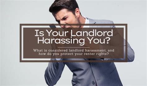 Is Your Landlord Harassing You Property Manager Examples And How To Report