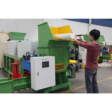 Foam Cold Press Machine Expandable Polystyrene Eps Recycling Machine China Foam Recycling