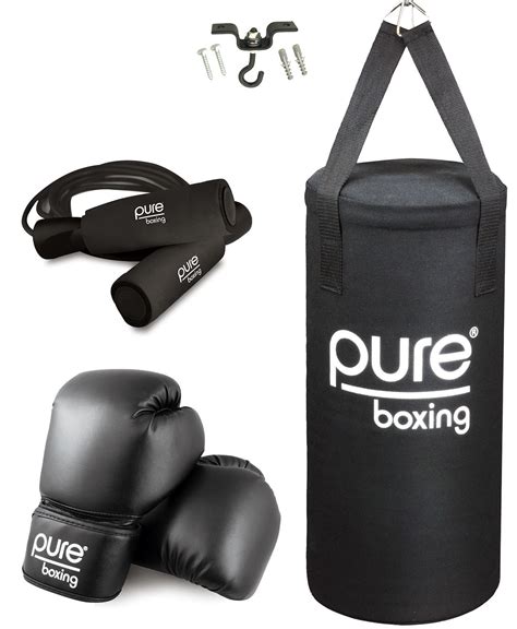 Pure Boxing 25 Lb Heavy Bag Boxing Set For Kids