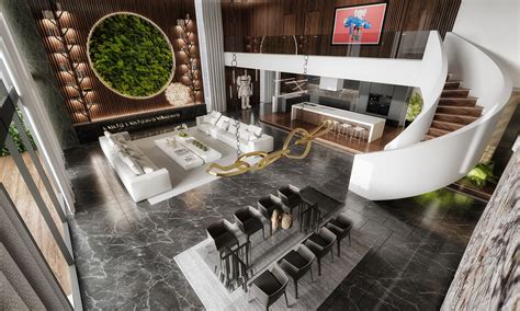 Penthouse In New York Behance