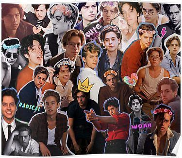 Dylan o'brien has been talking about his decision to do his own stunts in new movie american assassin following his maze runner injury. 'Cole Sprouse Collage' Poster by luxvida | Cole sprouse ...
