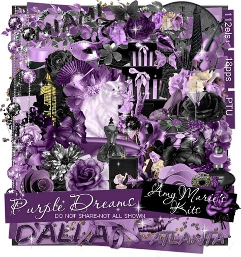 Amymaire New Ptu Purple Dreams
