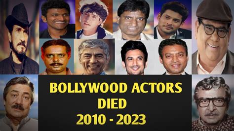 Popular Bollywood Actors Died In 2010 To 2023 Latest Video 2023 Actors Died New List 2023