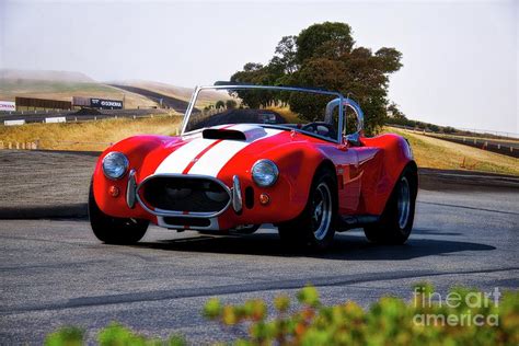 1966 Shelby Cobra Replica In Red Photograph By Dave Koontz Pixels