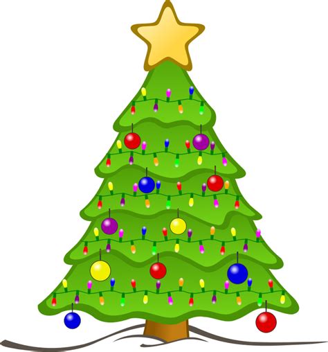 Cartoon Christmas Trees Clipart Best