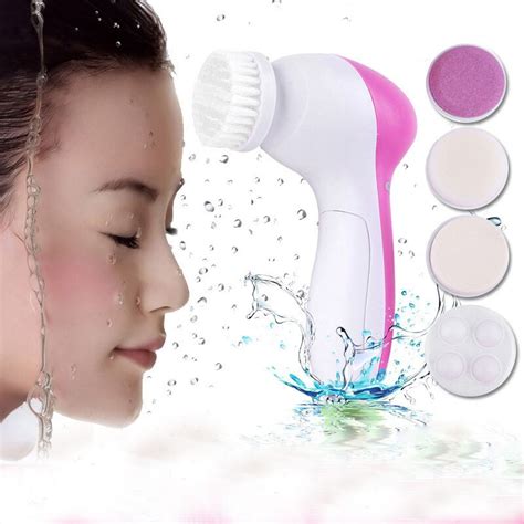 5 1 Multifunction Electric Face Massager Electric Face Facial Cleansing Brush Spa Skin Care