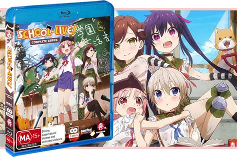 Review School Live Complete Series Blu Ray Anime Inferno