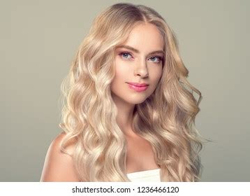 Beautiful Hair Blonde Woman Beauty Portrait Stock Photo Shutterstock