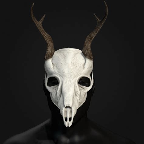 Erklärung Verkleidet Phalanx Deer Skull Mask Werfen Faial