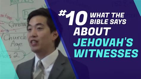 What The Bible Says About Jehovahs Witnesses Intermediate