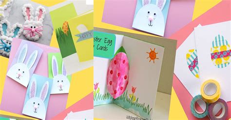 5 Easy Easter Cards You Can Make Today Gewa Crafts Diy Craft