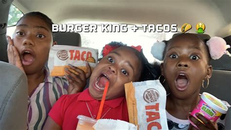 Trying Burger King New Tacos 🌮 Youtube