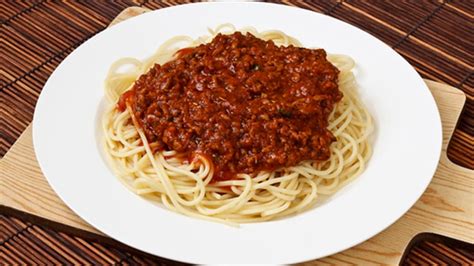 Spaghettis à La Bolognaise La Recette Traditionnelle