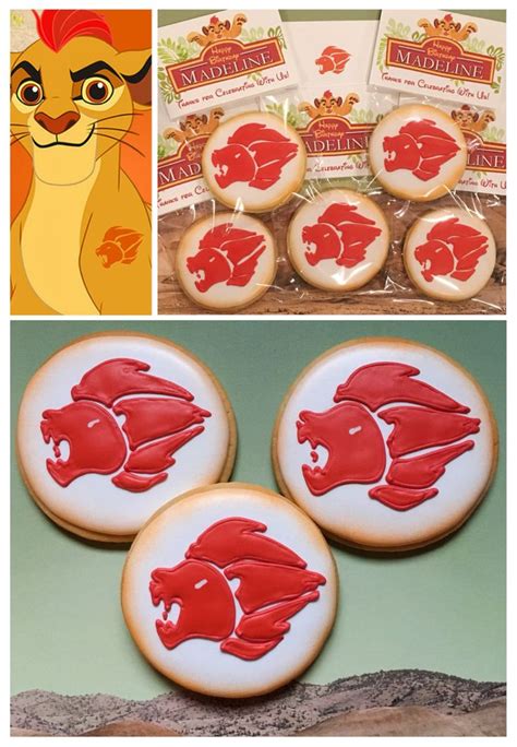 Pin By Sophie On Cookies Lion Guard Birthday Lion Guard Birthday