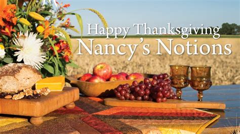Happy Thanksgiving From Nancys Notions Youtube