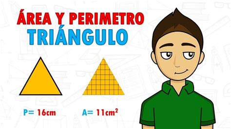 Cómo Se Saca El área Y El Perímetro Del Triángulo Matemáticas