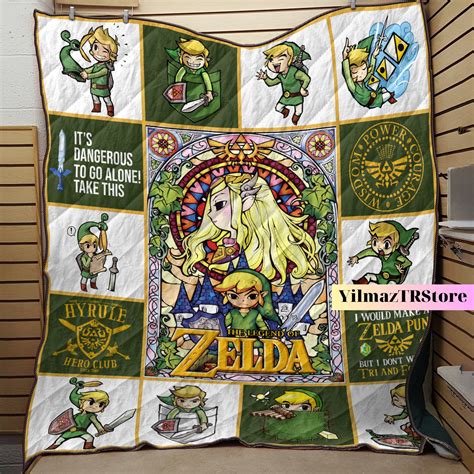 The Legend Of Zelda Quilt Zelda Quilt Tears Of The Kingdom Fleece