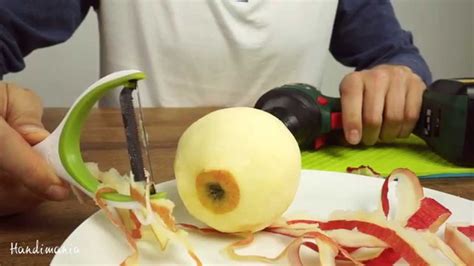 Quick Way To Peel Apples Just For Guide