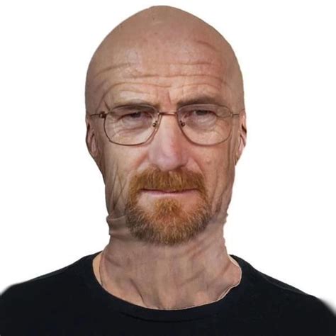 Realistic Breaking Bad Walter White Fabric Mask