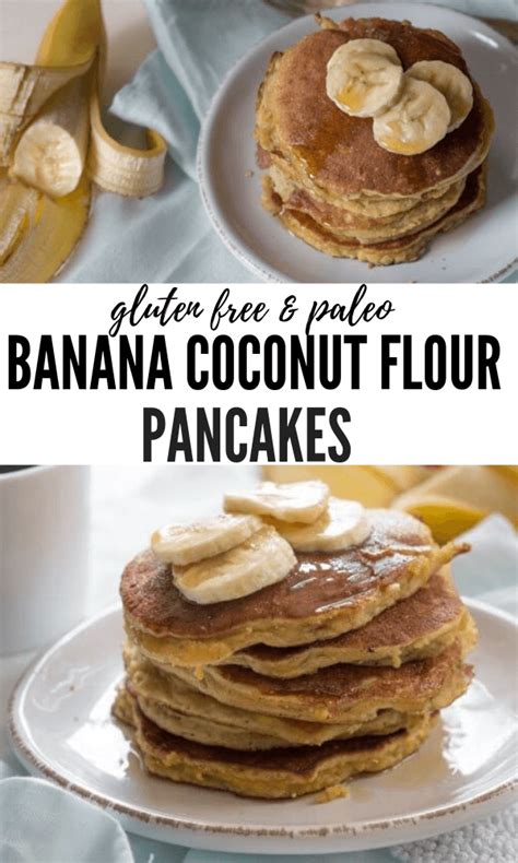 Coconut Flour Pancakes Paleo Banana Pancakes Recipe Coconut Flour
