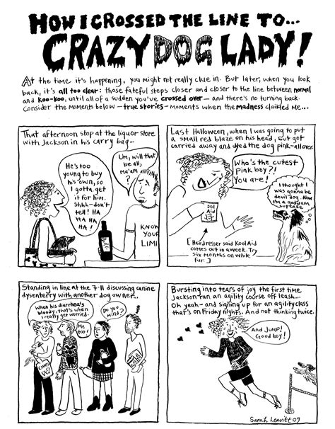 Crazy Dog Lady Sarah Leavitt