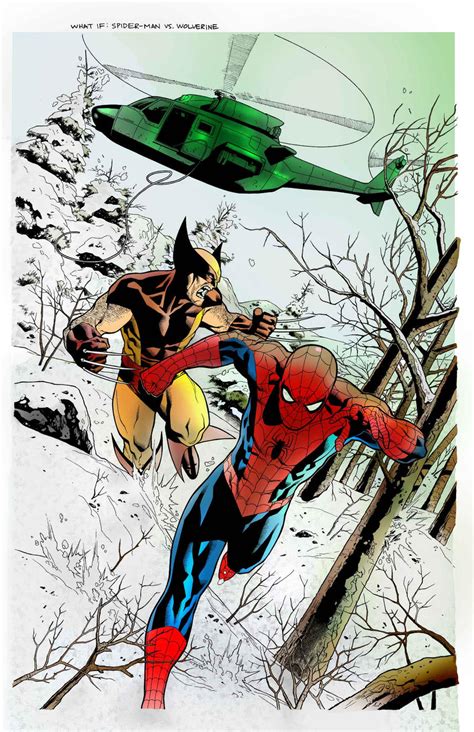 Spiderman Vs Wolverine By Mucidas On Deviantart