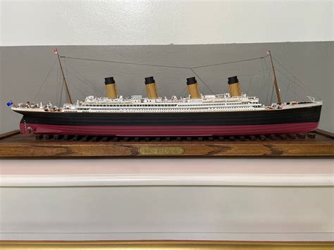Custom Ship Model Base Keel Block Base Titanic Model Etsy