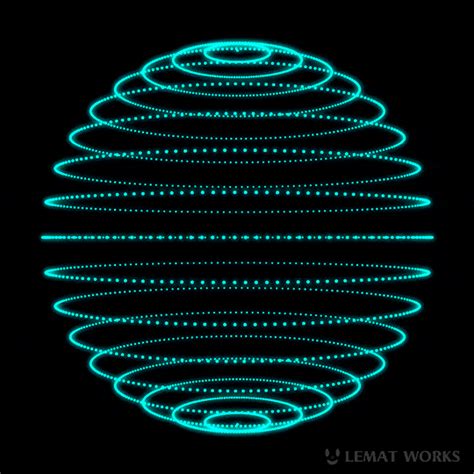 Lemat Works Produced By Lemat Works Axis Dots Wire Blue