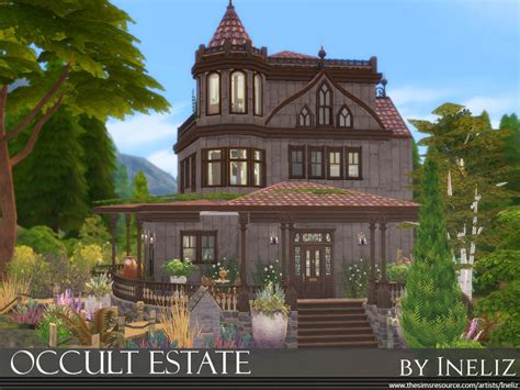 The Sims Resource Occult Estate