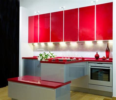 This time we are all about red and white kitchen designs you can also play with different tones of red on your red and white kitchen, depending on the result you plan to achieve and the style you like best. Red Color Can Revolutionize Small Kitchen Design