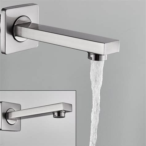 Waterfall Brushed Nickel Wall Mounted Shower System Lisa Fluxuriecom