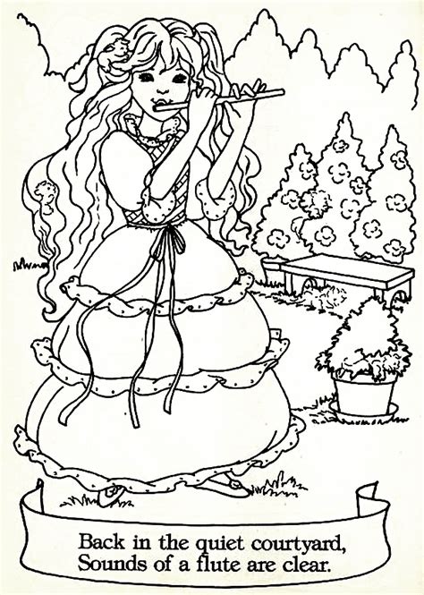 The best free, printable coloring pages for girls! Lady Lovely Locks - Immagini da colorare