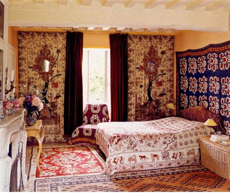 Lou Lou De La Falaises Indian Themed Bedroom Indian Themed Bedrooms