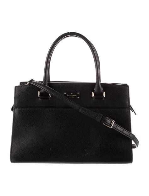 kate spade new york rachelle bag w tags black handle bags handbags wka21004 the realreal