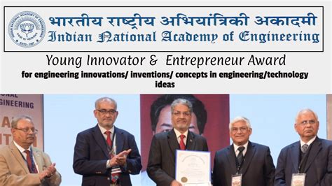 Inae Young Innovator And Entrepreneur Award Apply By 30 April 2022