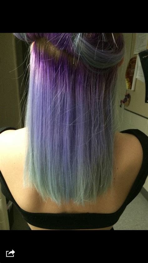 Im A Stylist And This Is One Of My Clients Hair Color Faded From A Lavender With A Dark Purple