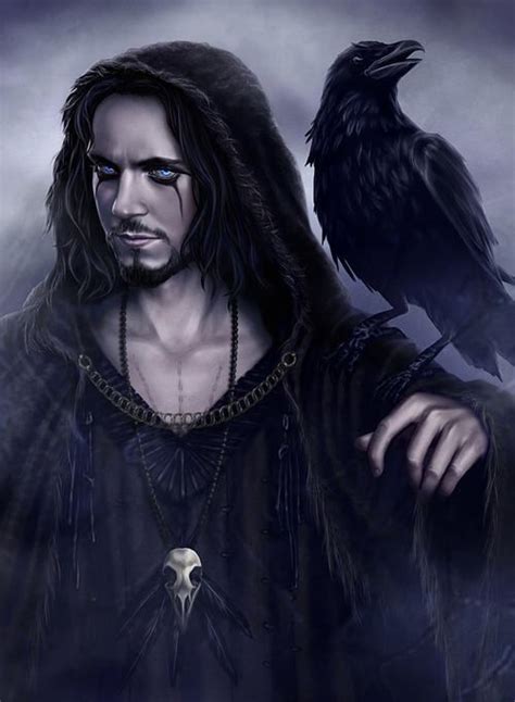 Pin By Lina On Art Male Witch Character Portraits Gothic Art