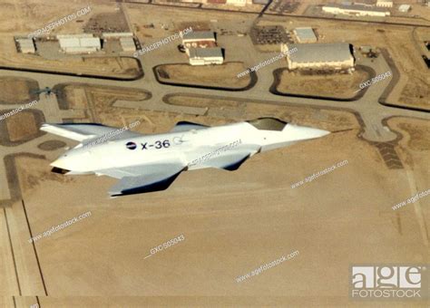 This Photo Shows The X 36 Tailless Fighter Agility Research Aircraft