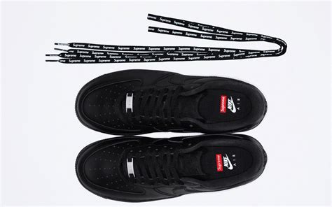 Supreme X Nike Air Force 1 Debuts With Simplicity And Timeless Design