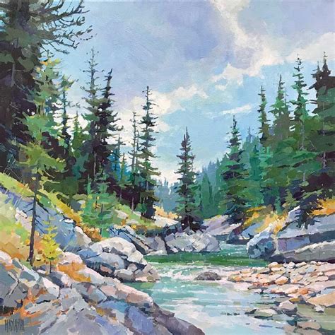 Randy Hayashi Koyman Galleries Landscape Painting Tutorial Canvas