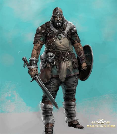 Viking Warlord For Honor Vincent Gaigneux On Artstation At