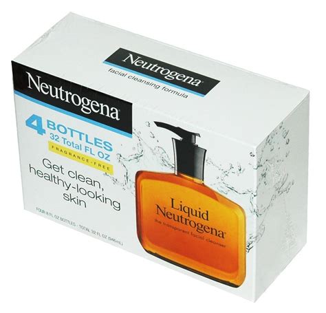 Neutrogena Fragrance Free Liquid Neutrogena Facial Cleansing Formula