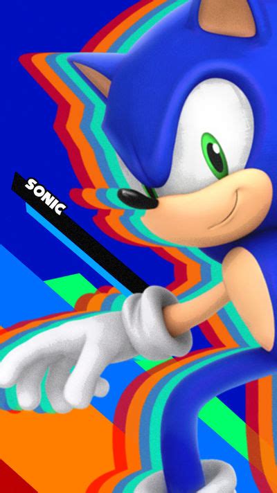 Sonic Mania Style Phone Wallpaper By Cosmicblaster97 On Deviantart