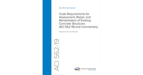 We did not find results for: American Concrete Institute Releases New ACI 562-19 Repair Code