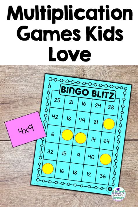 These worksheets cover most multiplication subtopics and are were also conceived in line with common. Digital and Printable Multiplication Games Kids Love ...