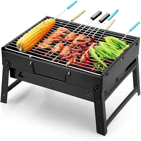 Buy Yoursty Barbecue Grill Portable Bbq Charcoal Grill Smoker Grill For