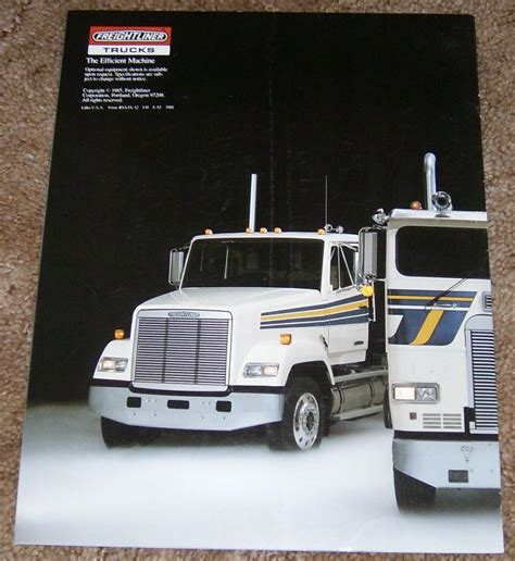 1986 Freightliner Brochure 2057404855