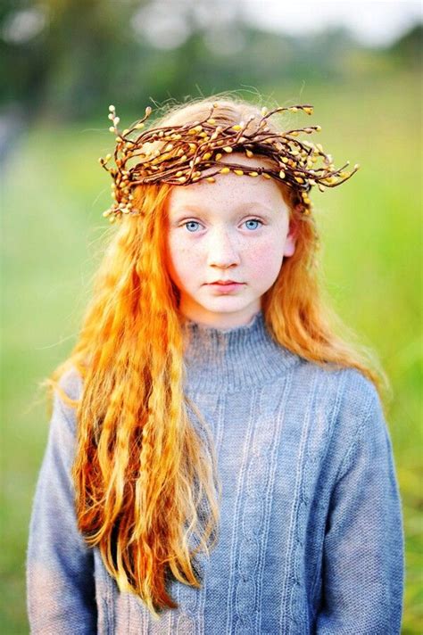 Red Curly Hair Blue Eyes And Freckles Red Hair